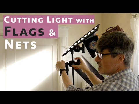 Basic Video Lighting: Using Flags and Nets to Cut Light