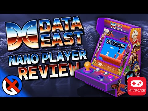 Data East Nano Player Review - ALL NEW from My Arcade Dreamgear!