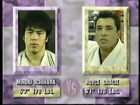 Royce Gracie vs Minoki Ichihara full fight