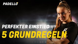 Padel Regeln Anfänger