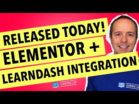 Elementor LearnDash Intergation Just Released