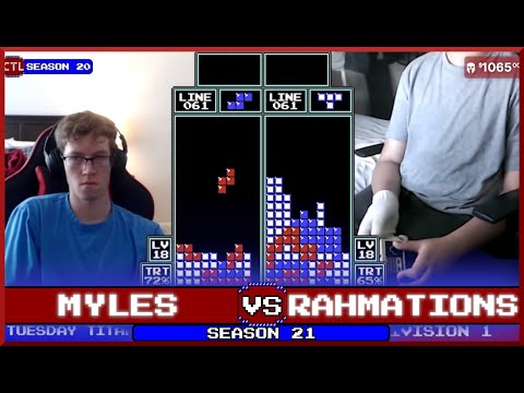 CTL S21 Division 1A - Myles vs Rahmations