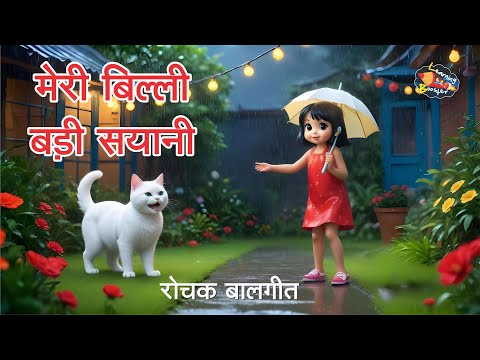 Balgeet | Hindi Rhyme | Meri Billi | Kids Learning