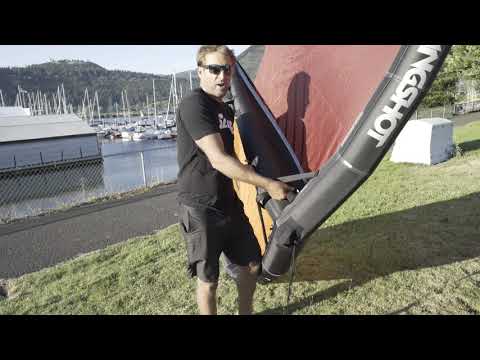 How to Roll Up your Wing Surfing Wing