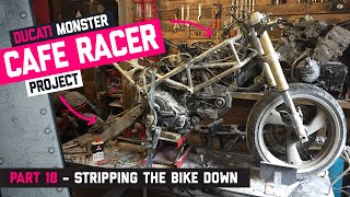 Download lagu Ducati Monster Cafe Racer Part 18 - Bike Strip Down mp3