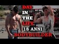 DAY IN THE LIFE | 18 YEARS OLD BODYBUILDER | GIOVANNI PANDOLFINO