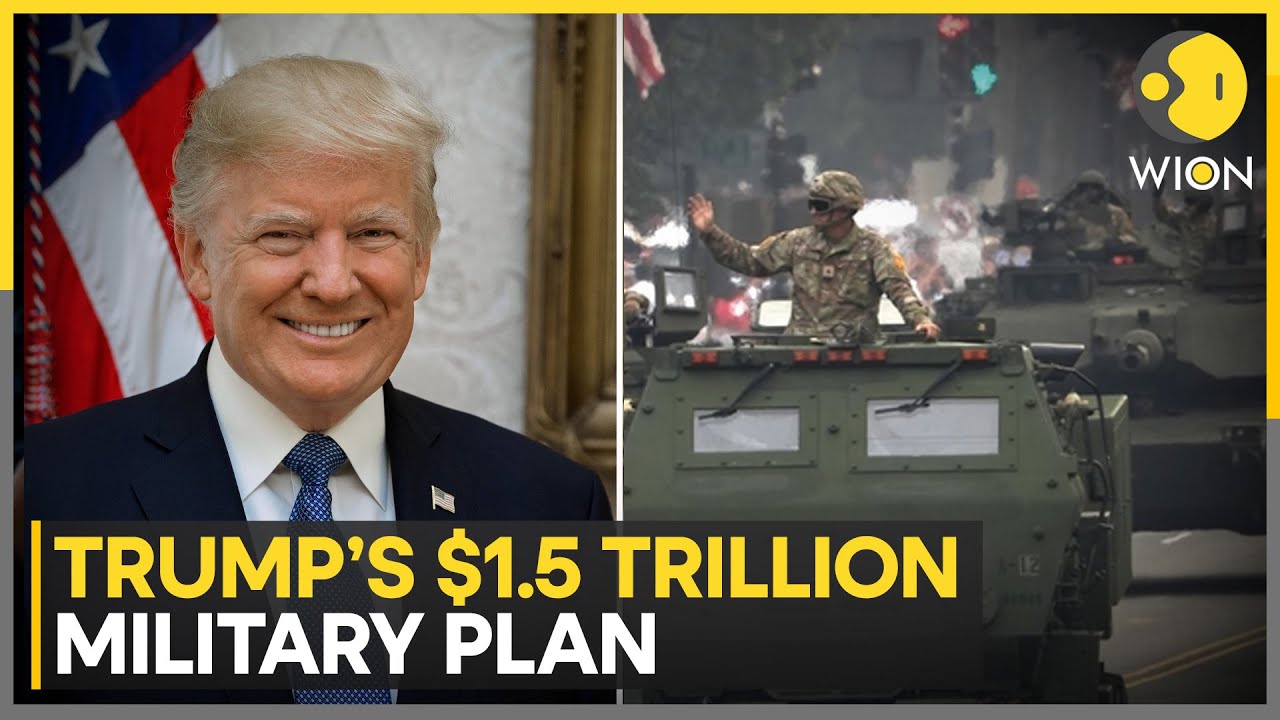 US Defence Spending Skyrockets Under Trump’s $1.5 Trillion Plan | WION