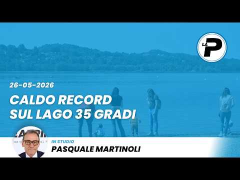 Tg Prealpina: caldo record sul lago