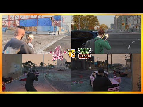 Besties vs Hydra At Legion And Cypress (Multi POVs) | NoPixel 4.0 GTA RP