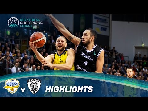 EWE Baskets v PAOK - Highlights - Basketball Champions League