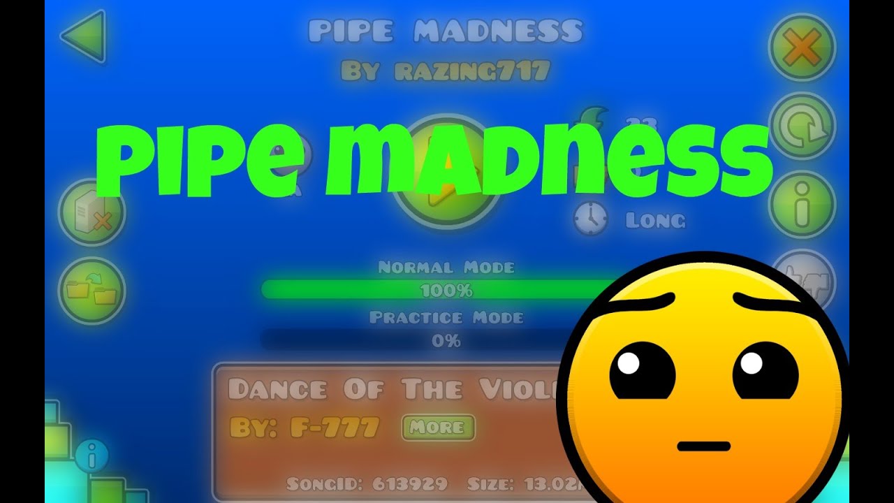 Geometry Dash - Pipe Madness