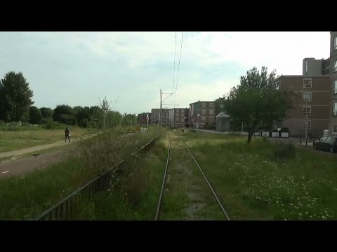 HTM tramlijn 15 Nootdorp  - CS/Schedeldoekshaven - Lorentzplein | omleiding | GTL8 3115 | 4K