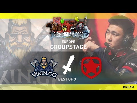 Gambit Esports vs Viking.GG Game 1 (BO3) | ESL One Birmingham Online 2020 EU & CIS Groupstage
