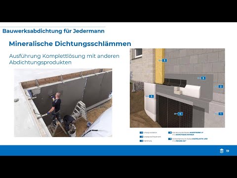 MAPEI Online-Seminar: Bauwerksabdichtung für Jedermann mit Mapelastic 2KR