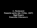 C. Monteverdi - Possente Spirto (da L'Orfeo ...
