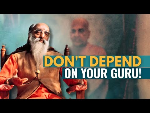 Don't Depend on Your Guru! Swami Chinmayananda on Self-Effort in Spiritual Life #Short #Spirituality