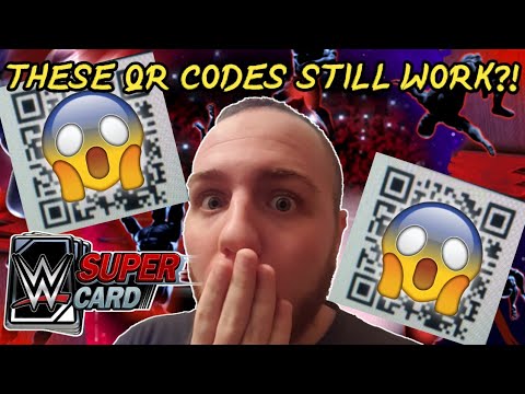 DOES THESE OLD QR CODES STILL WORK FOR WWE SuperCard Season 6? LETS FIND OUT! Noology