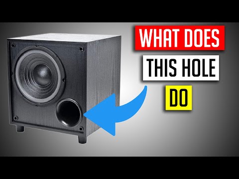 Ported subwoofer box explained