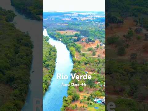Rio verde Água Clara-MS 2026 #dji #natureza #matogrossodosul