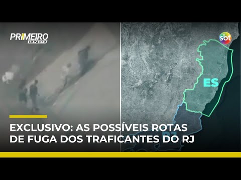 Rotas de fuga após megaoperação no Rio podem levar criminosos ao Espírito Santo | #PrimeiroImpacto