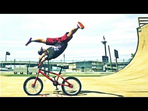 Jamaa ni balaa anachezea baiskeli || BMX Street Freestyle Bike