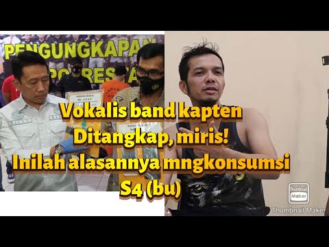 Vokalis Band Kapten  zaky Ditangkap, Miris ini alasannya..