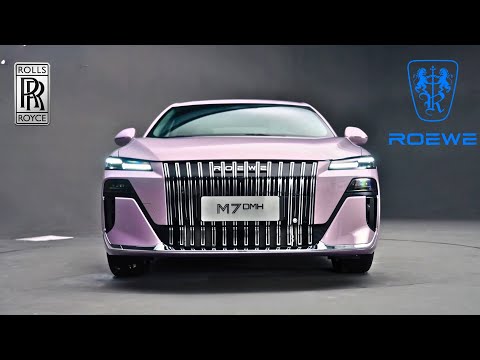 Der neue Roewe M7 DMH – Chinas smarte Hybridlimousine mit Rolls-Royce-Design-DNA