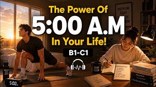 Talk About the 5 A.M. Lifestyle in English | Real English Conversation