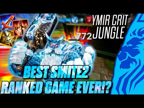 BEST SMITE2 RANKED EVER?! YMIR CRIT JUNGLE