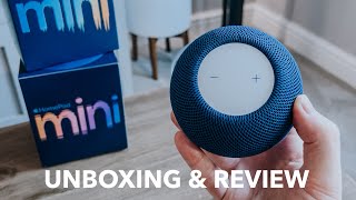 NEW Apple HomePod Mini (Blue): Unboxing, Setup and REVIEW!