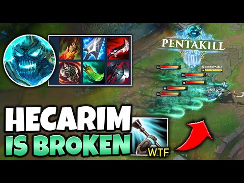 The Absolute BEST Hecarim game you'll ever witness... (37 KILLS, PENTAKILL!)