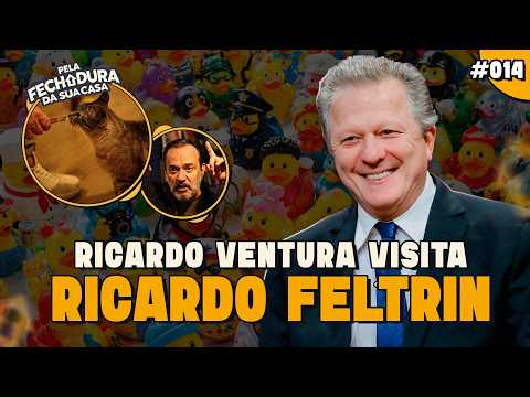 INVADIMOS A CASA DE RICARDO FELTRIN!! | Pela Fechadura da Sua Casa #14