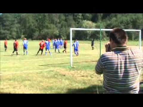 Korona Brzeźnica - Ostrowianka 21.08.2011 druga bramka