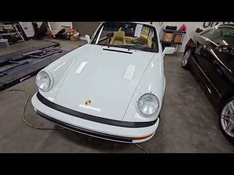 PCARMARKET Auction: Walk Around inside - 1989 Porsche 911 Cabriolet