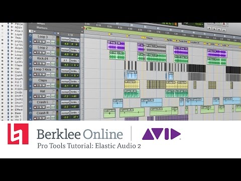 Berklee Online & Avid Present | Pro Tools Tutorial: Elastic Audio 2