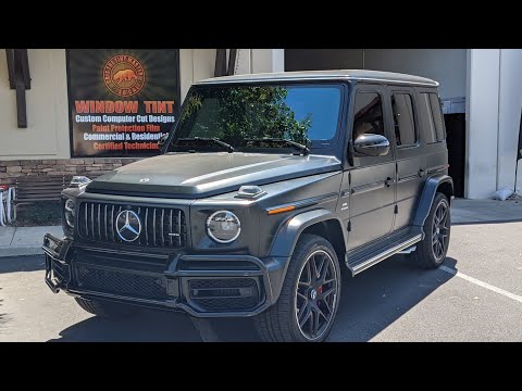 2020 Mercedes G63 window tint
