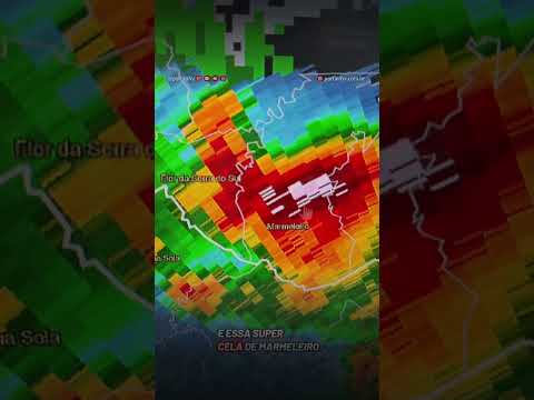 Tornado atinge Campo Erê e meteorologia mantém alerta máximo para SC
