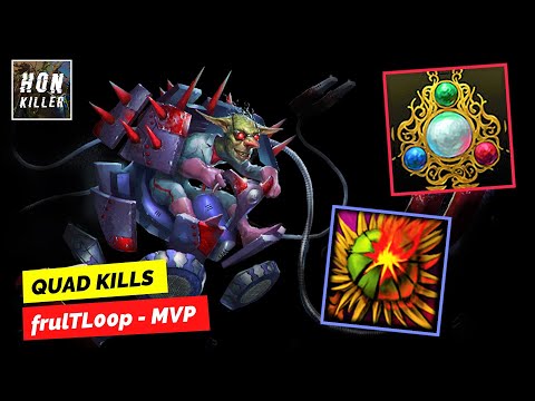 HoN Doctor Repulsor ICON OF THE GODDESS with HELLFLOWER - MVP