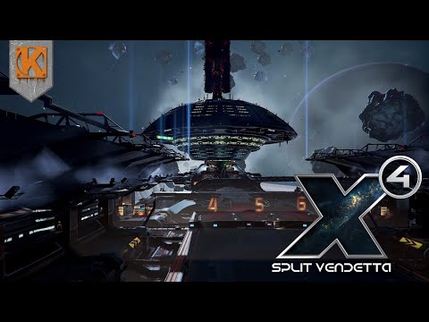 X4: Foundations - Split Vendetta | BUILDING OUR HQ | Let's Play X4 Gameplay #3