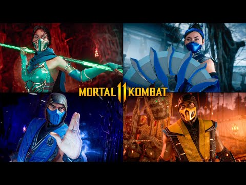 Mortal Kombat 11 All Characters Intros | 2K 60FPS