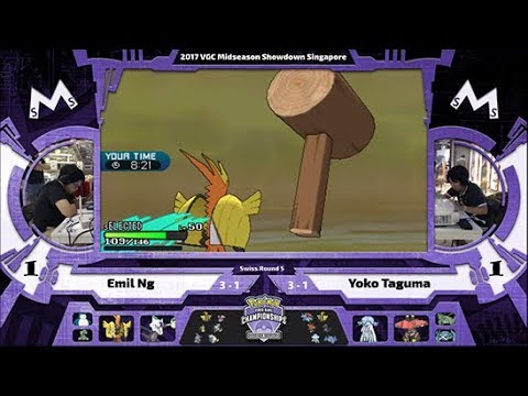 VGC18 MSS 2 Swiss R5: Emil Ng vs Yoko Taguma