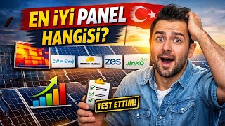 Türkiye'de Satılan En İyi Güneş Panelleri | 2026 Karşılaştırması ☀️