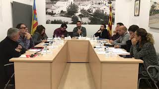 Ple extraordinari de 27 de febrer de 2020