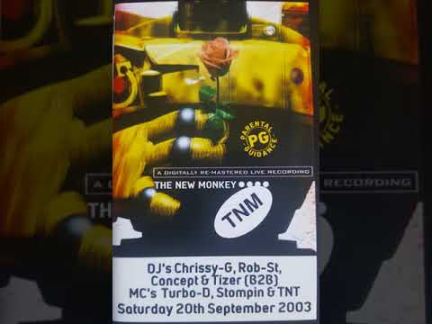 Saturday 20th September 2002   DJ's Rob St, Concept & Tizer B2B MC's Turbo D, Stompin & TNT Side A