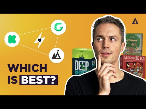 Kickstarter vs Gamefound vs BackerKit: where to launch your tabletop game?