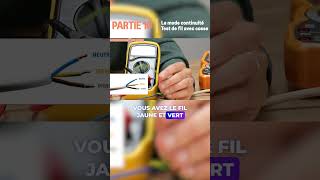 Tester un fil avec cosses 🔍 Vérifiez vos connexions électriques ! #shorts