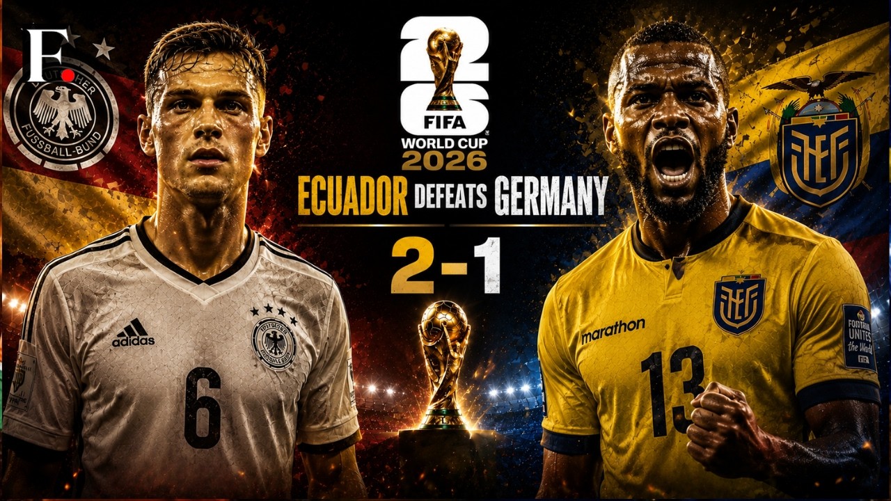 Ecuador Deliver Stunning Win Against Germany | FIFA World Cup 2026