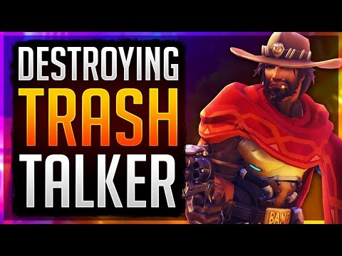 Destroying A Trash Talker w/ New McCree! Overwatch Unranked to GM (Samito)