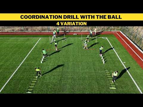 Coordination Drill with the Ball | 4 Variations | Football/Soccer Training thumbnail