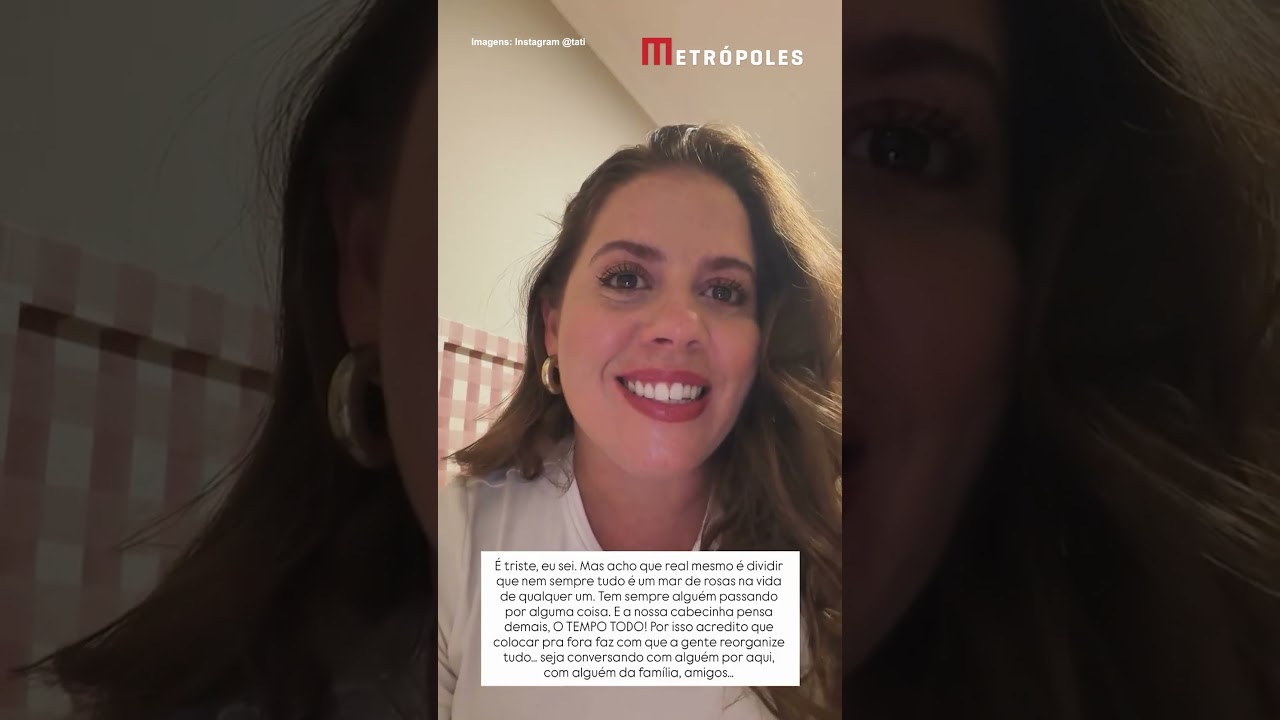 Tati Machado chora ao falar da ausência do filho: "Dias mais difíceis"